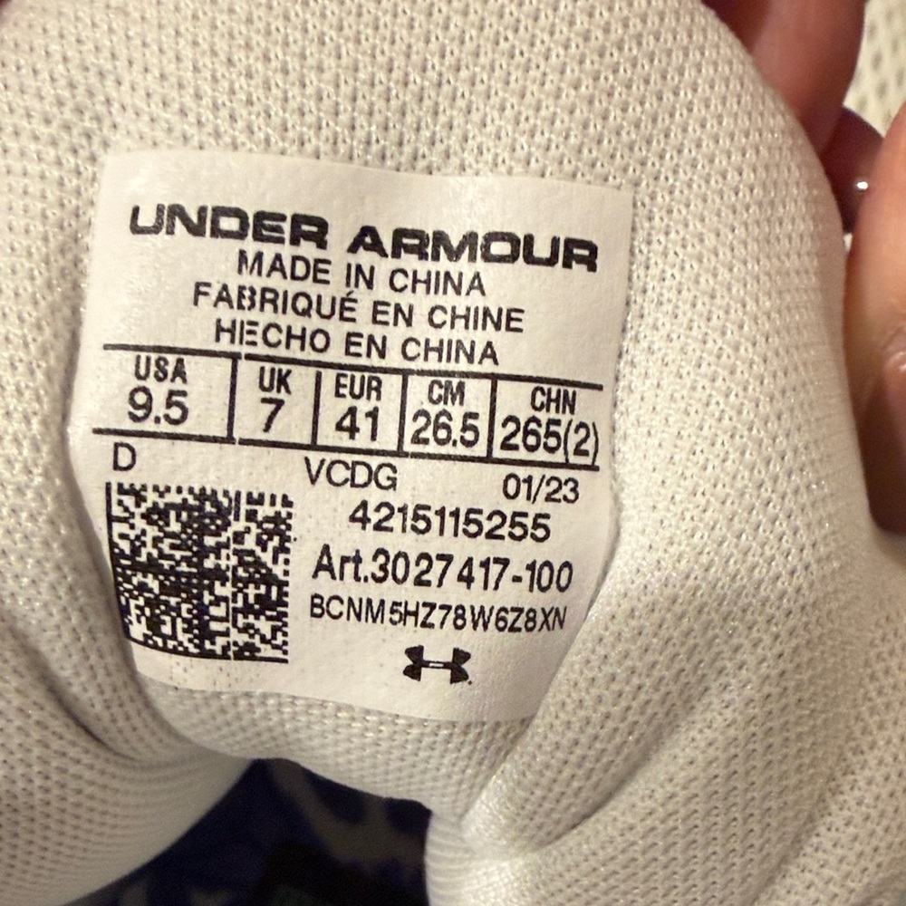 Under Armour Hovr High-Top Volleyball Shoes Size 9.5 - Picture 2 of 8